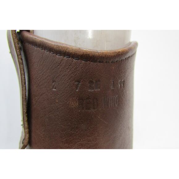 Red Wing Pecos Mens Size 7 EE Brown Leather Zip Steel Toe Work Cowboy Boots - Picture 10 of 11